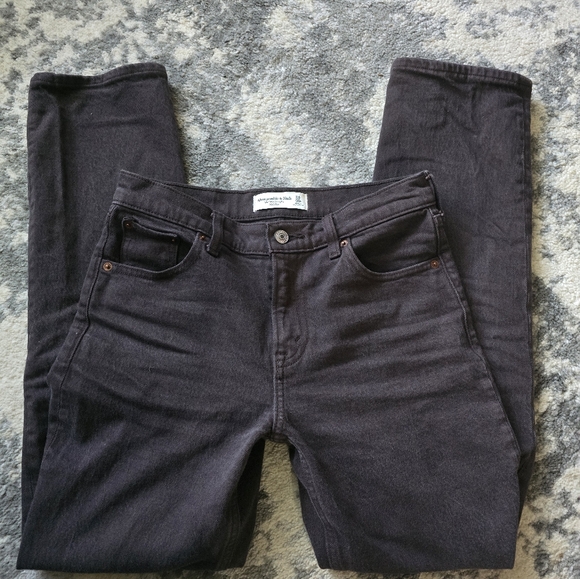 Abercrombie 90’s straight jeans In Brown - Picture 3 of 3